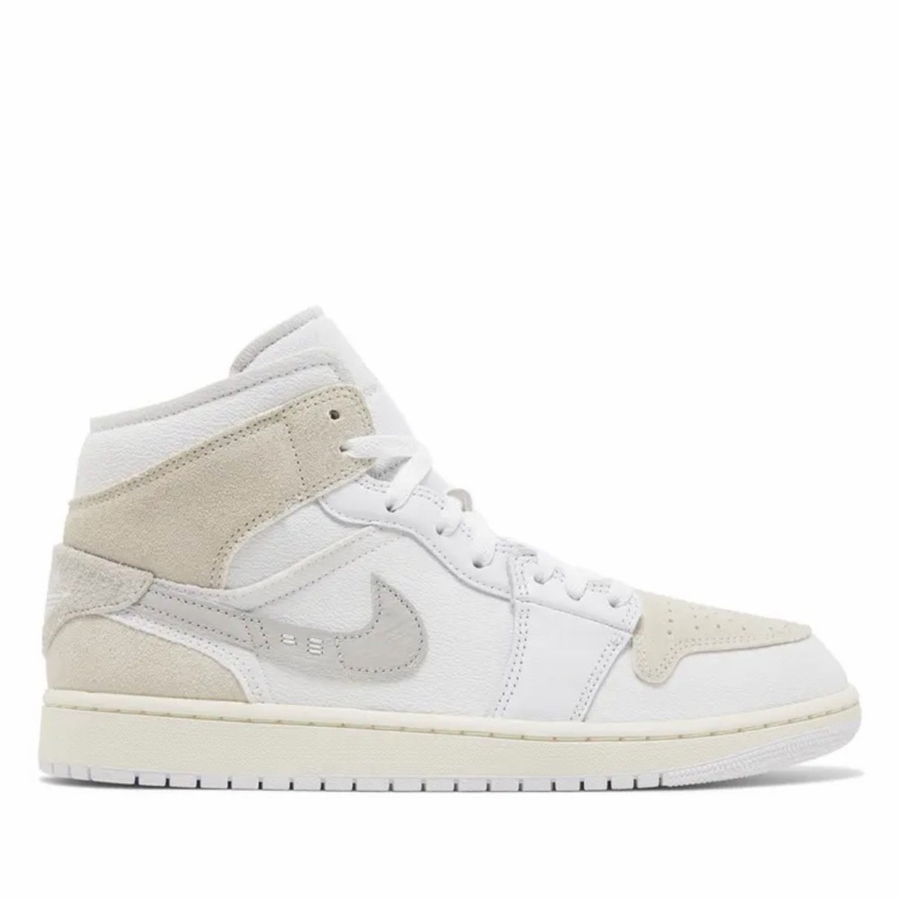 Jordan Air Jordan 1 Mid SE Craft Lace-Up Sneakers